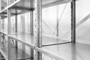 metal shelving