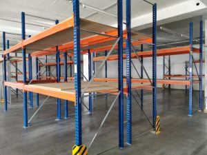 Workspaces with Pallet Racks