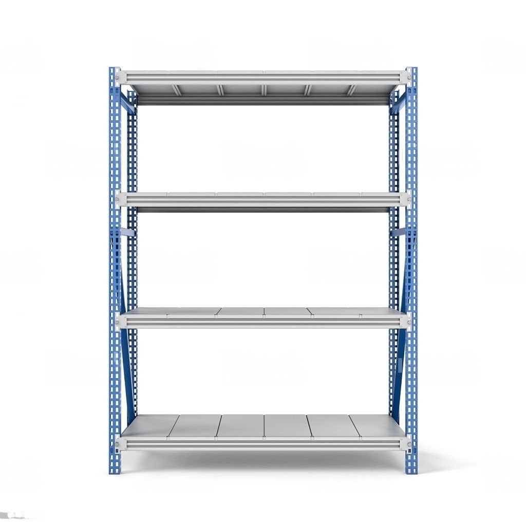 Practical metal shelves