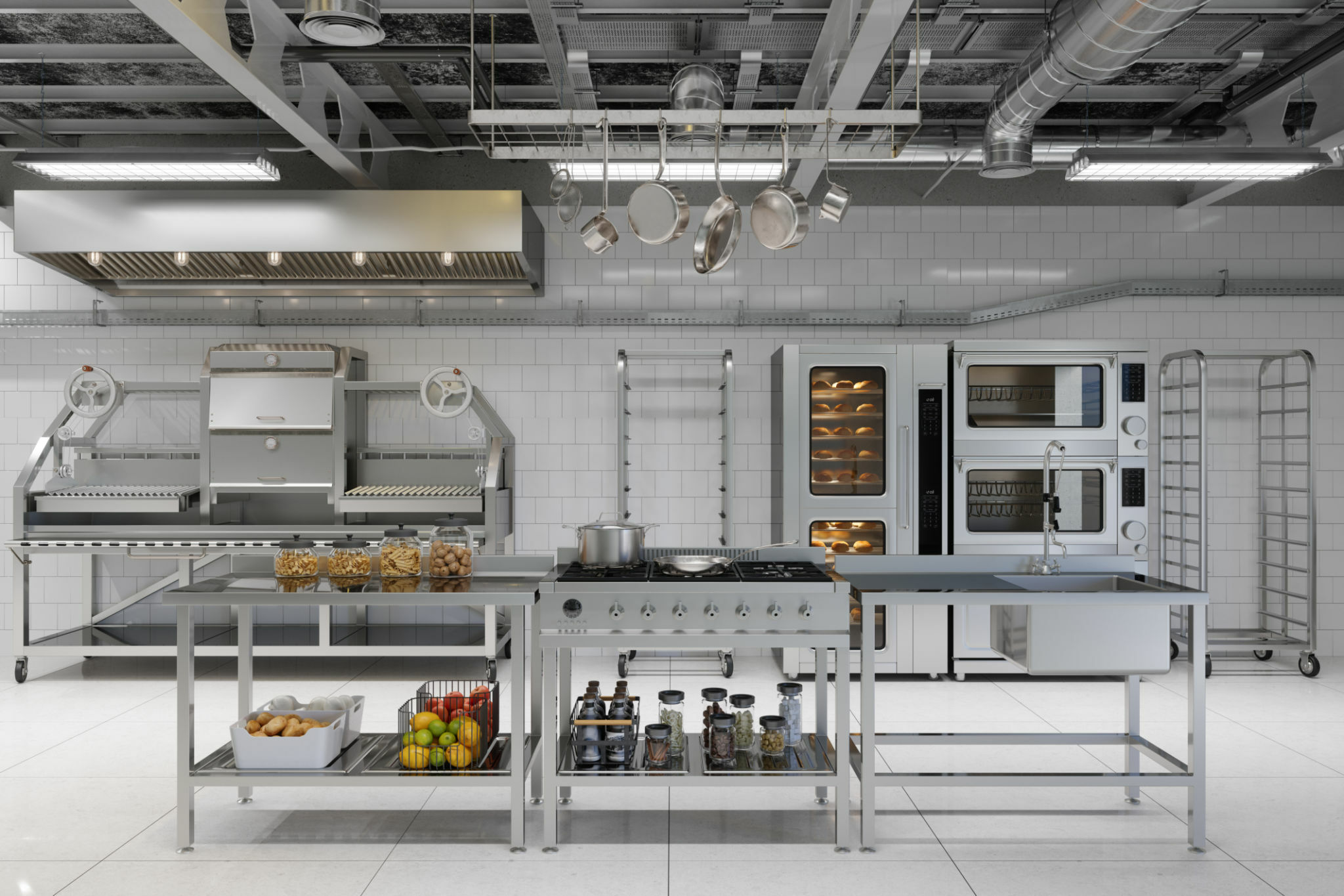 Stainless Steel Shelves