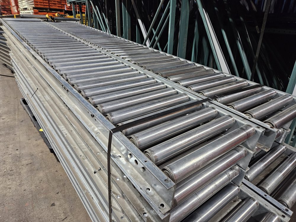 18" Gravity Roller Conveyor, material handling conveyor, heavy duty