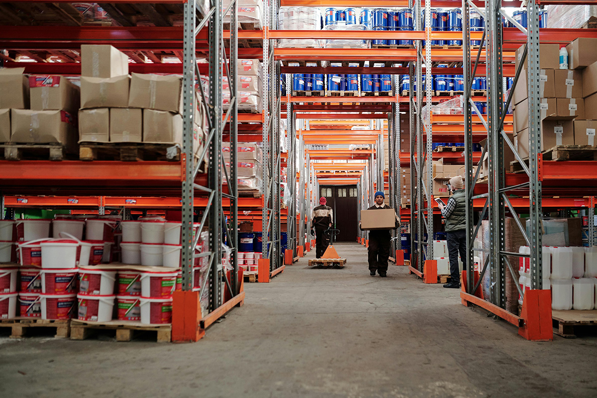 warehouse commercial metal shelving to buy