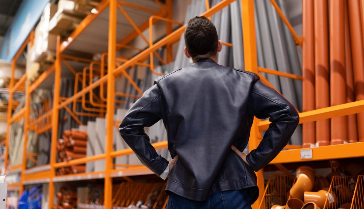 large storage used cantilever racks for warehouses and shops